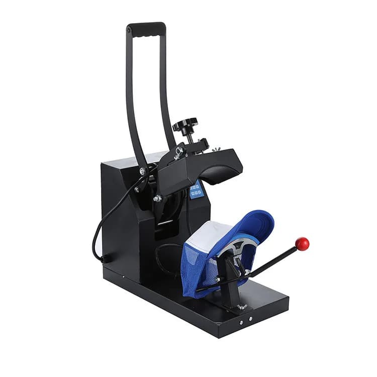 Portable Hat Heat Press Machine for Caps – Professional Digital Sublimation Transfer Tool for DIY Logo, Text & Custom Designs –