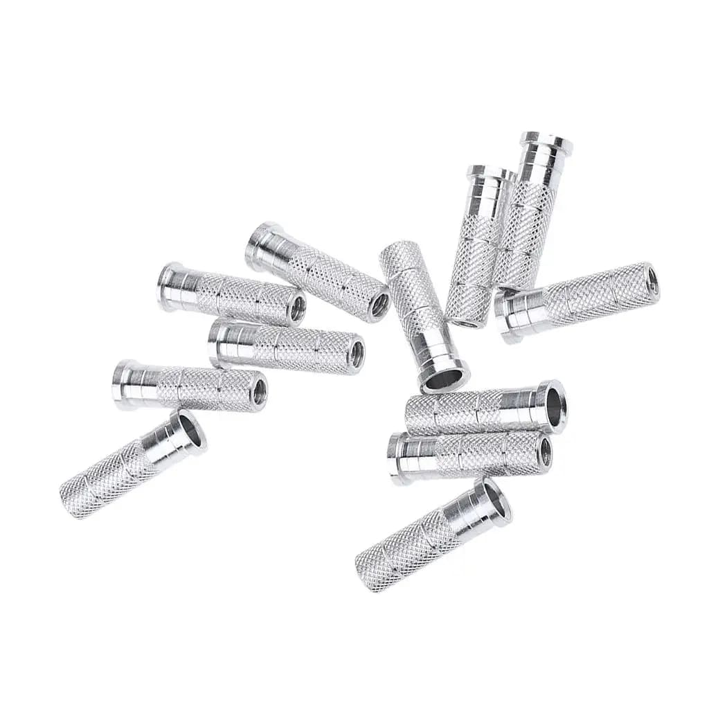 Inserti Leggeri per Frecce in Alluminio Filettato, Base per Asta di Freccia, Accessori per Tiro con l'Arco, per Frecce, Archi e Pratica di Tiro al Bersaglio