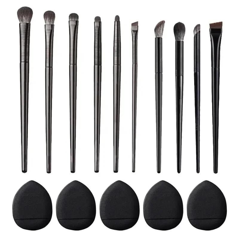 6 pcs set of professional eye makeup brushes soft eye shadow eyeliner brush for eyebrow cosmetic beauty tool for women face