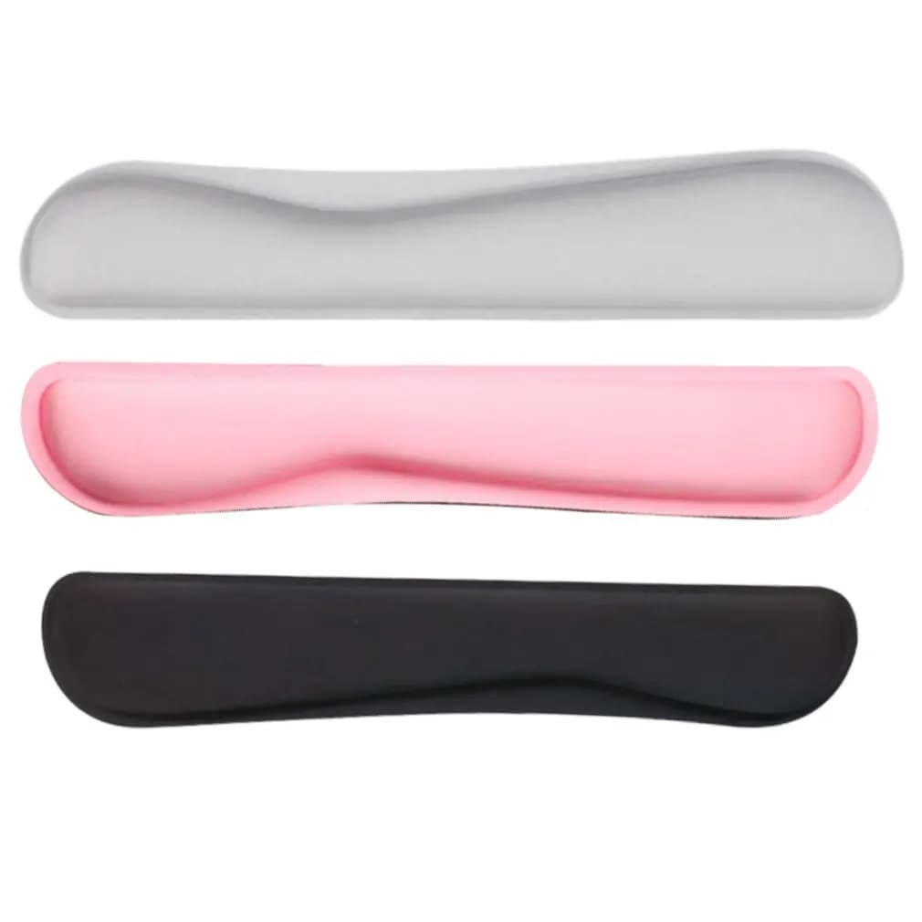 Cuscino per poggiapolsi per tastiera in memory foam Tappetino per poggiapolsi Tappetino per mouse Tappetino per mouse in fibra superfine per giochi da ufficio Dropshipping