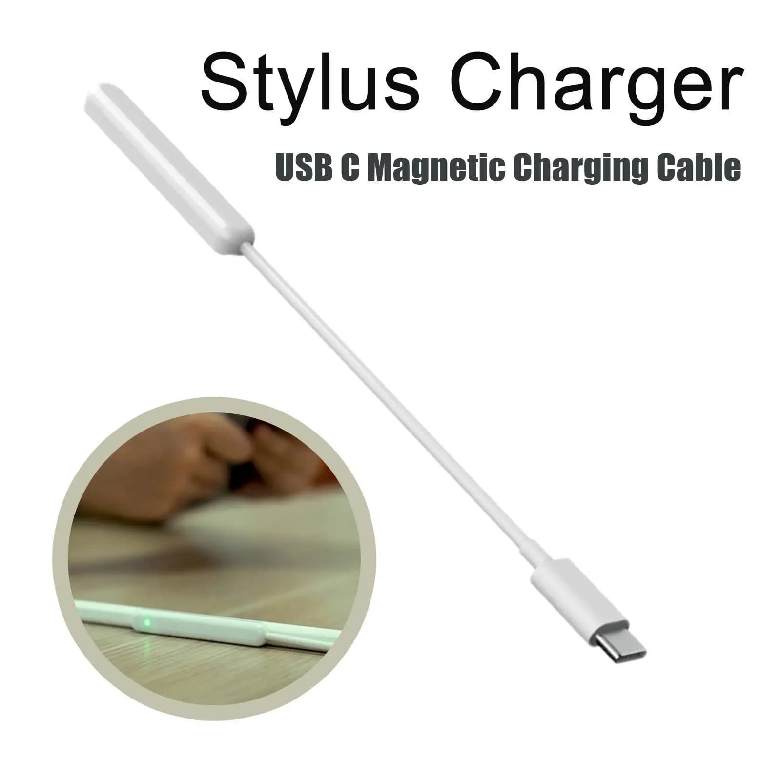 Per Apple Pencil 2 2nd Type C adattatore per caricabatterie cavo di ricarica magnetico USB C per Apple Pencil 2 2nd Stylus Charger