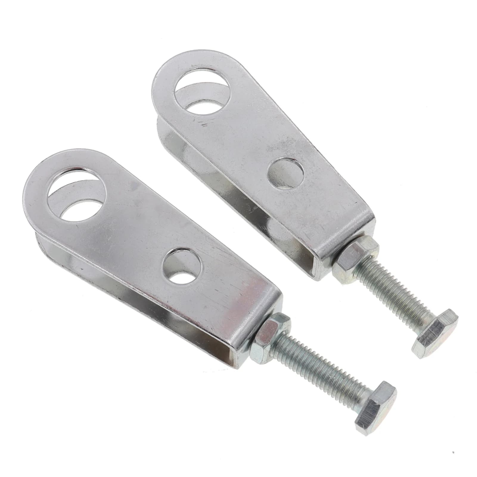 Regolatore tendicatena foro ruota posteriore 1 Pair per moto da strada CBT125