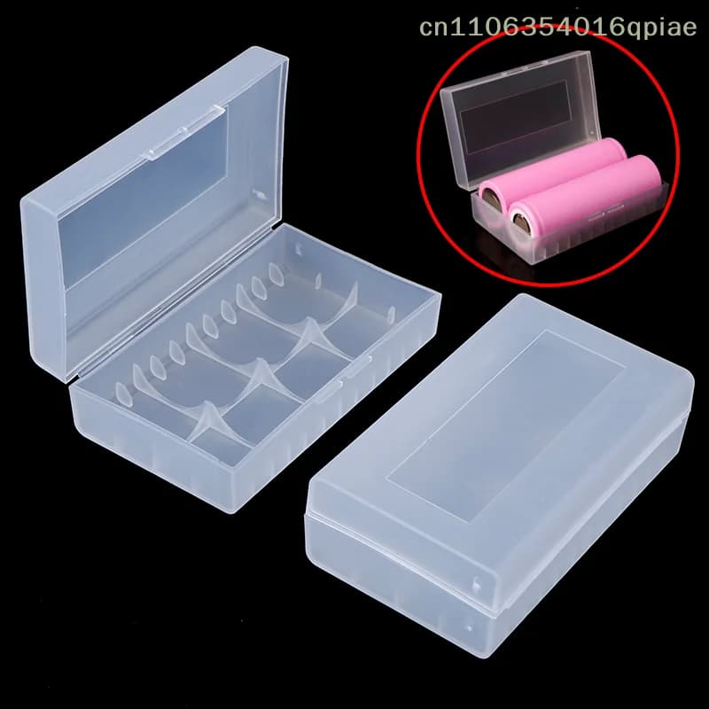 （Summer4）2 Pcs Battery Box Case Container For 2*20700 21700 Battery Storage Box Case