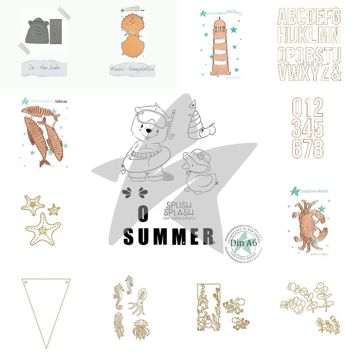 Seed and Shell Stamps 2026 New Metal Cutting Dies For DIY Scrapbooking Crafts Maker Photo Album Template Handmade Decoration