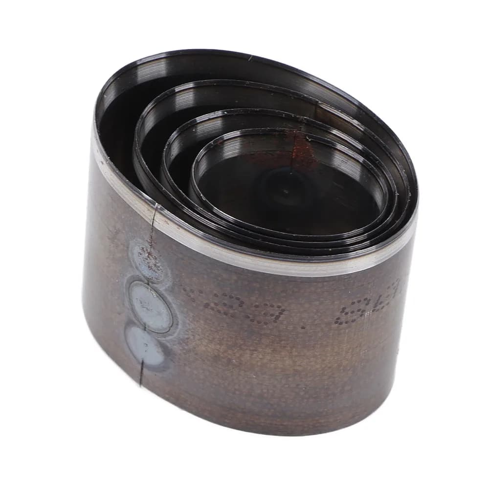 Set of 4 oval stinks in durable leather for die cutting, oval punch kits for storage boxes, for crafting of DIY leather