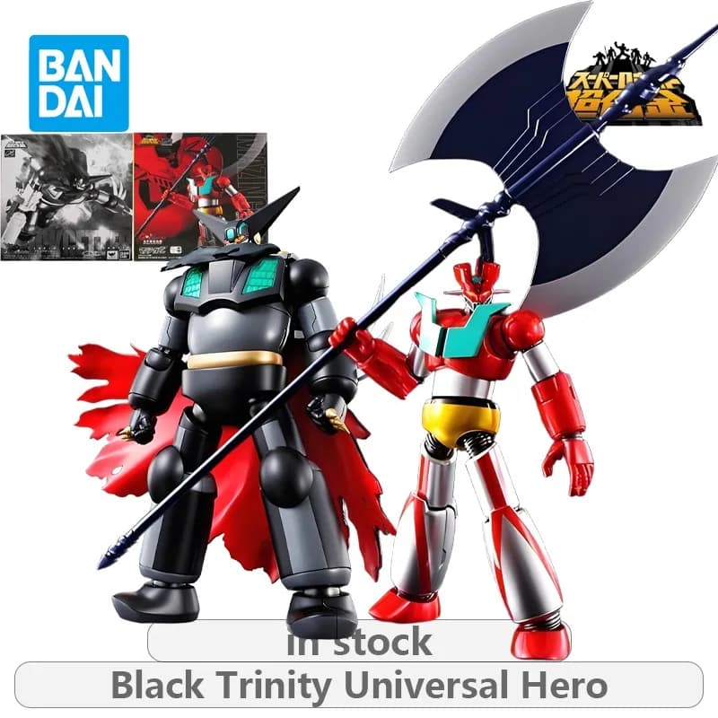 Bandai Super Robot Superalloy Prodotti finiti Serie Torre nera Anime Action Figure Giocattoli Modello Ornamenti Regali per ragazzi