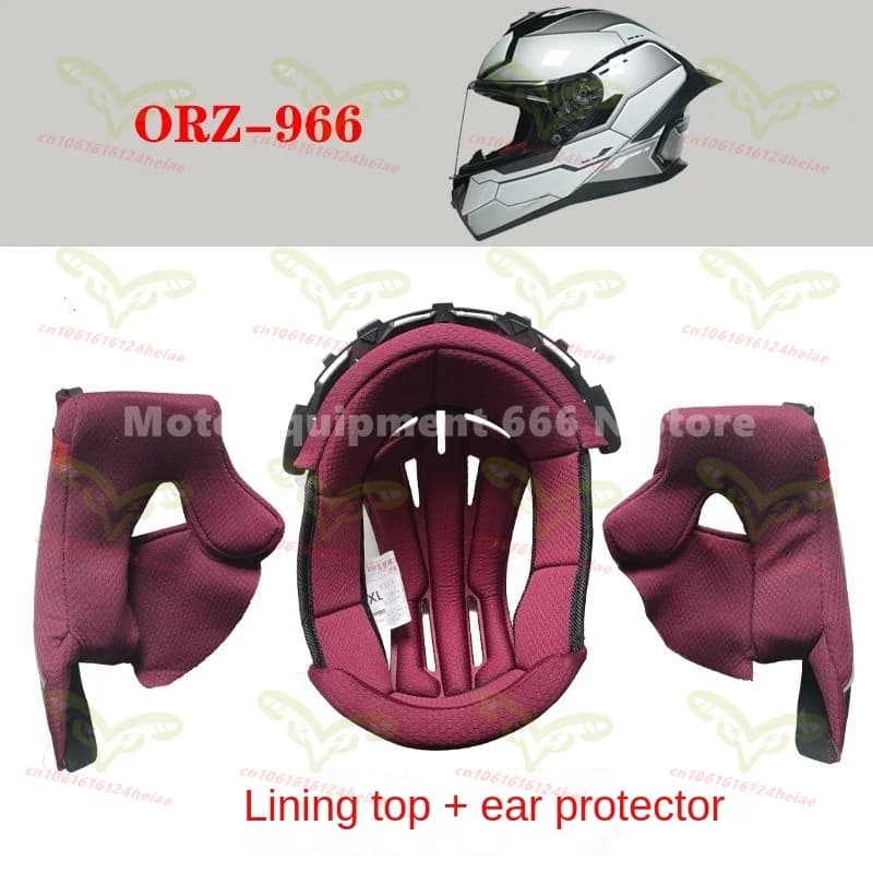 Casco fodera originale ORZ 058/966/911 LVS 701/702 JIEKAI AIS casco moto protezione dell'orecchio accessori per casco