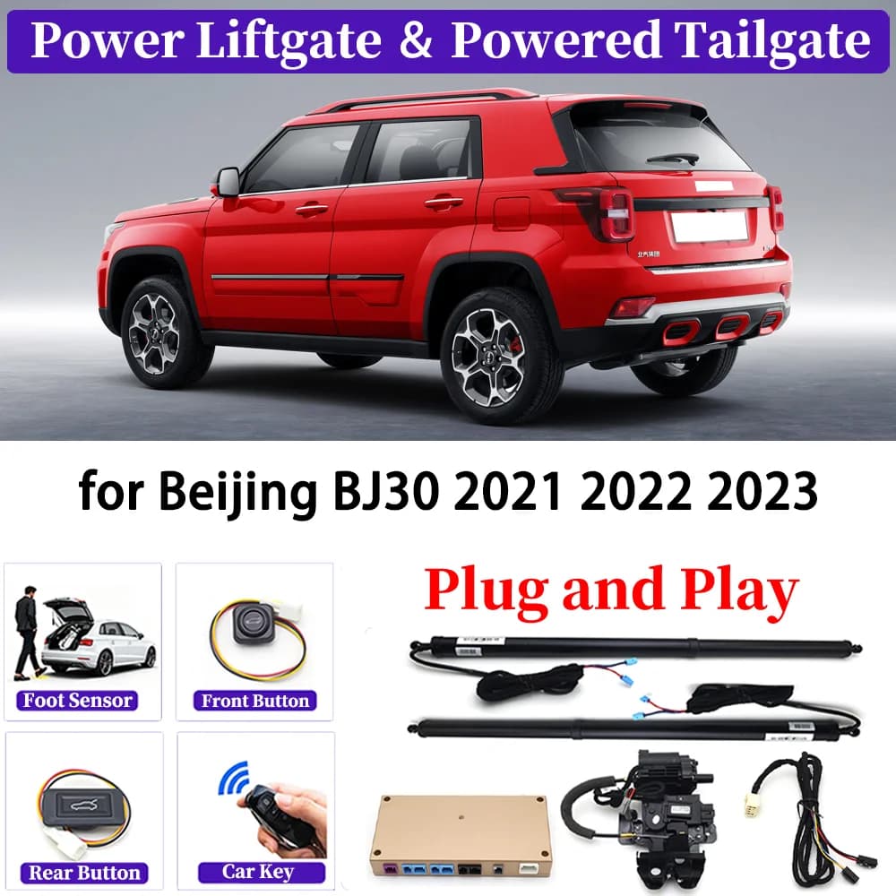 Per Pechino BJ30 2021 2022 2023 OEM Aggiornamento Auto Kit Portellone Elettrico Automatico Smart Auto Sistema Portellone Elettrico Plug and play
