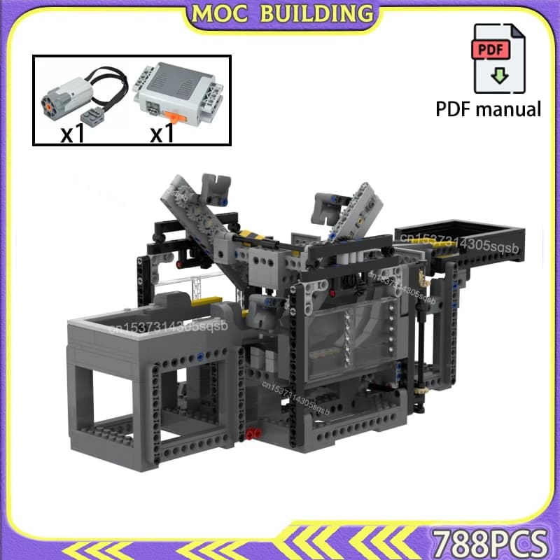 Steering Cup GBC Ball Machine DIY Great Ball Contraption Brick Toys Building Blocks Education Model Present Gifts