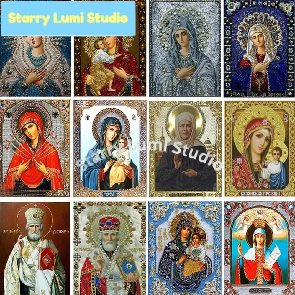 Kit Pittura Diamante 5D Full Square Madre e Figlio, Decorazione Familiare, Kit Punto Croce, Mosaico, Regalo per le Feste, Nuovi Arrivi