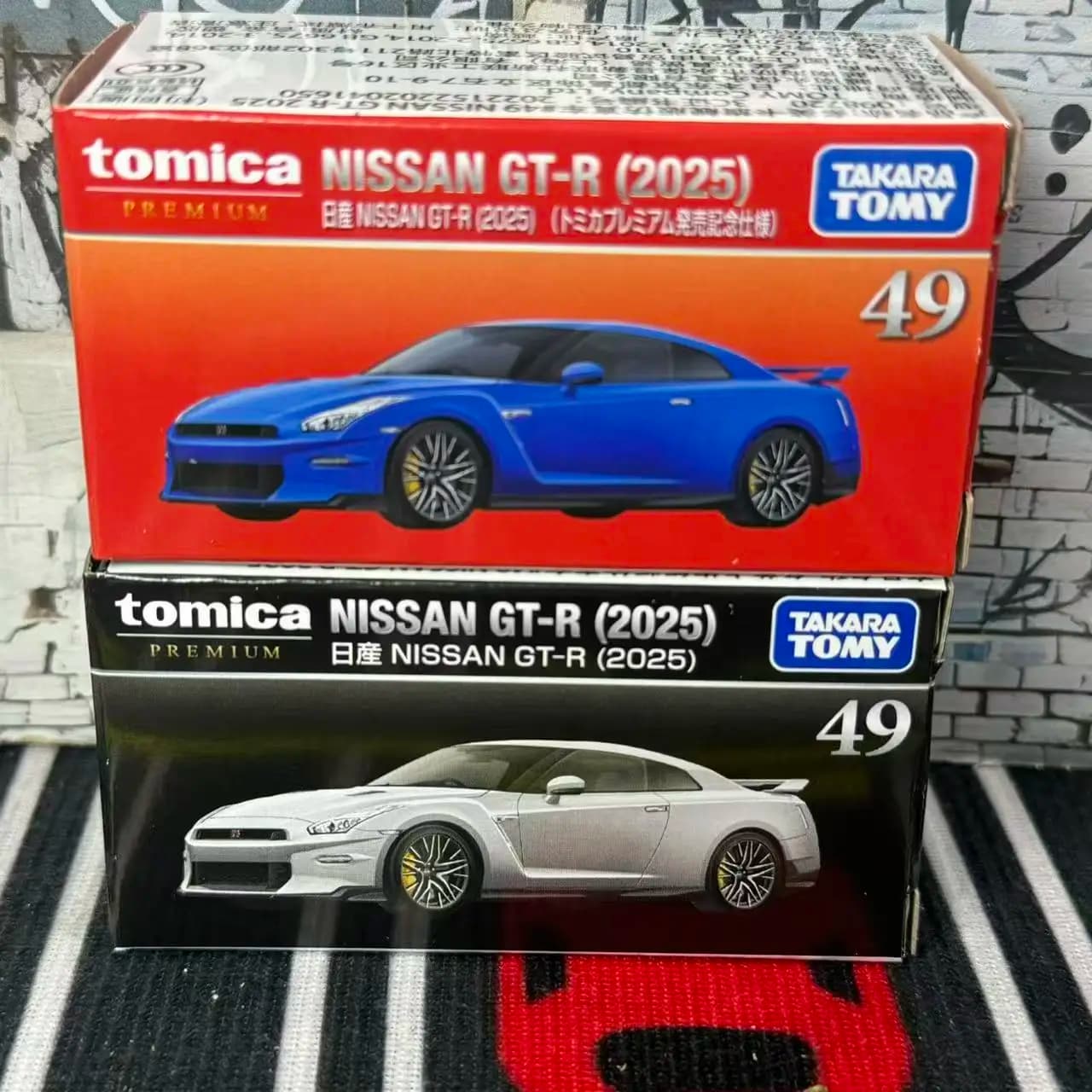 Takara Tomy Tomica Premium 49 Nissan GT-R 2025 Replica Auto in Lega Modellino Die-Cast Giocattoli Regalo per Ragazzi Collezione
