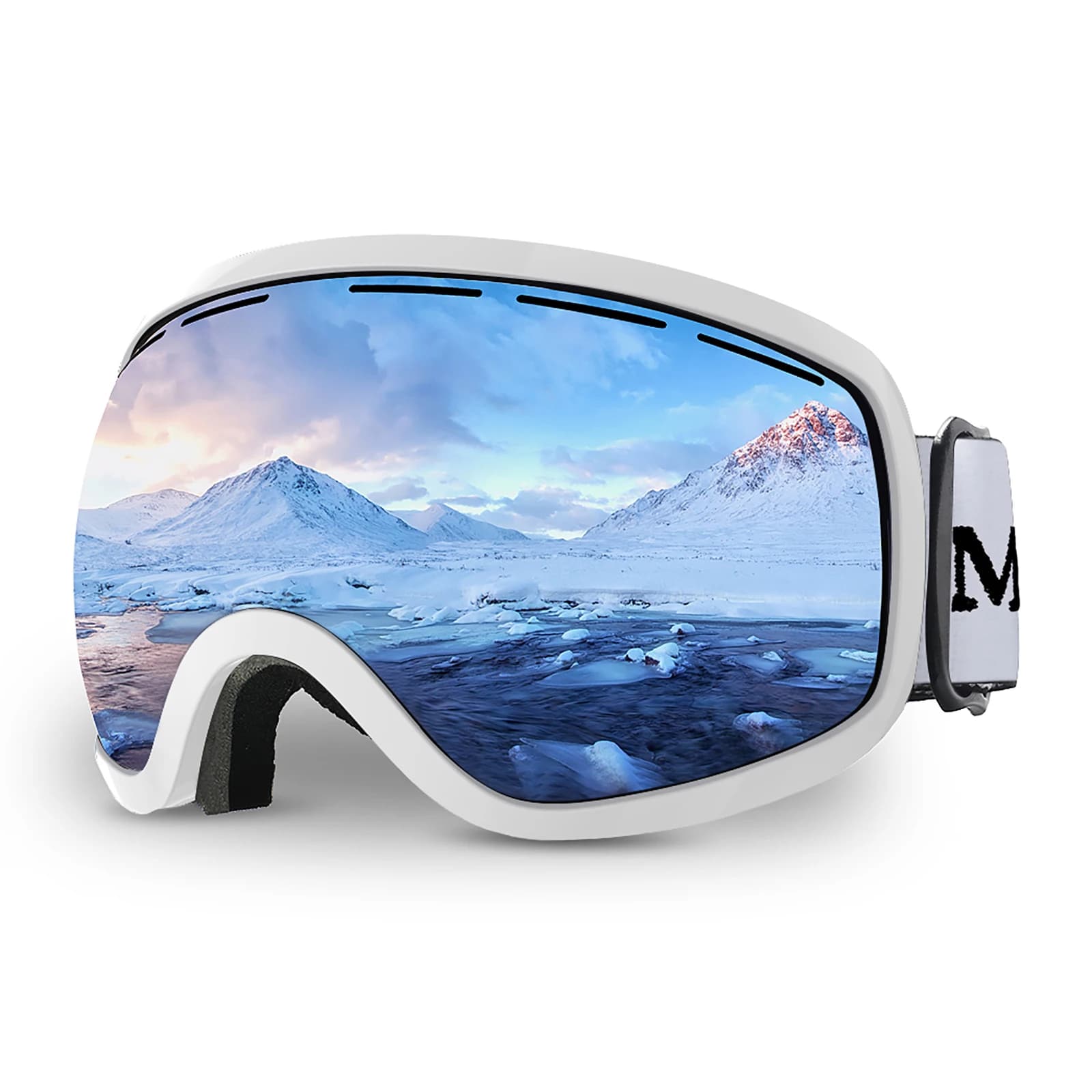 Occhiali da sci, Sport invernali sulla neve con maschera da sci a doppia lente antiappannamento occhiali da sci uomo donna occhiali da neve M3