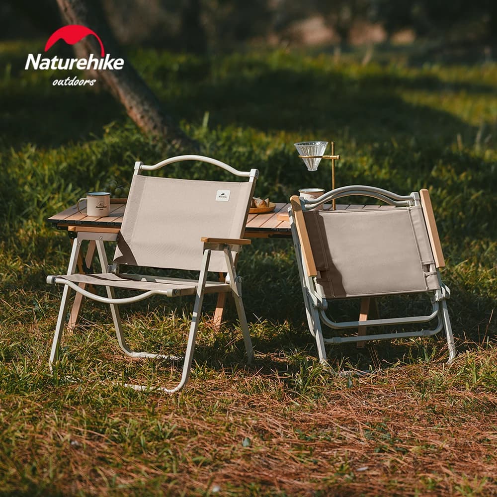 Naturehike folding portable camping chair outdoor camping chairs folding travel chair ultralight dining room hikingmus fishing chair Beacg