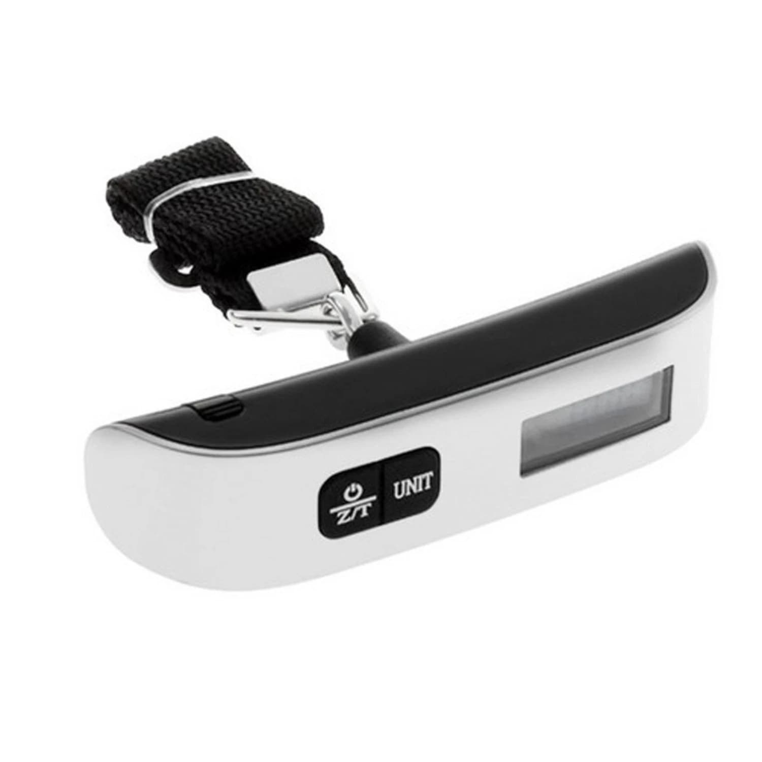 Bilancia per bagagli sospesa digitale LCD portatile, peso elettronico da viaggio da 50 kg/10 g