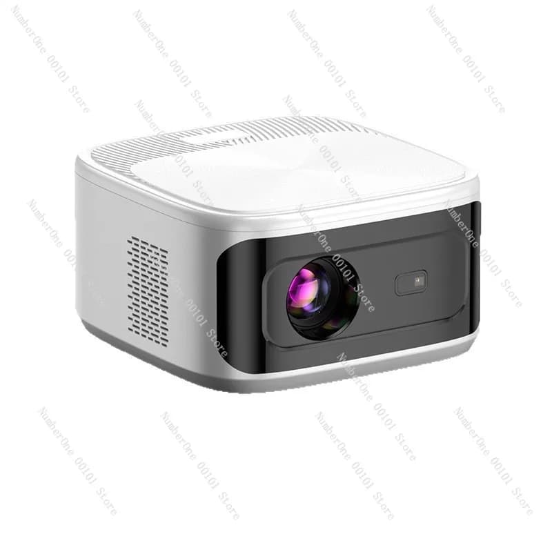 Proiettore Portatile per Casa e Ufficio, Proiezione Wireless HD 1080p Wi-Fi, Dispositivo per Condivisione Schermo Mobile, Intrattenimento Compatto