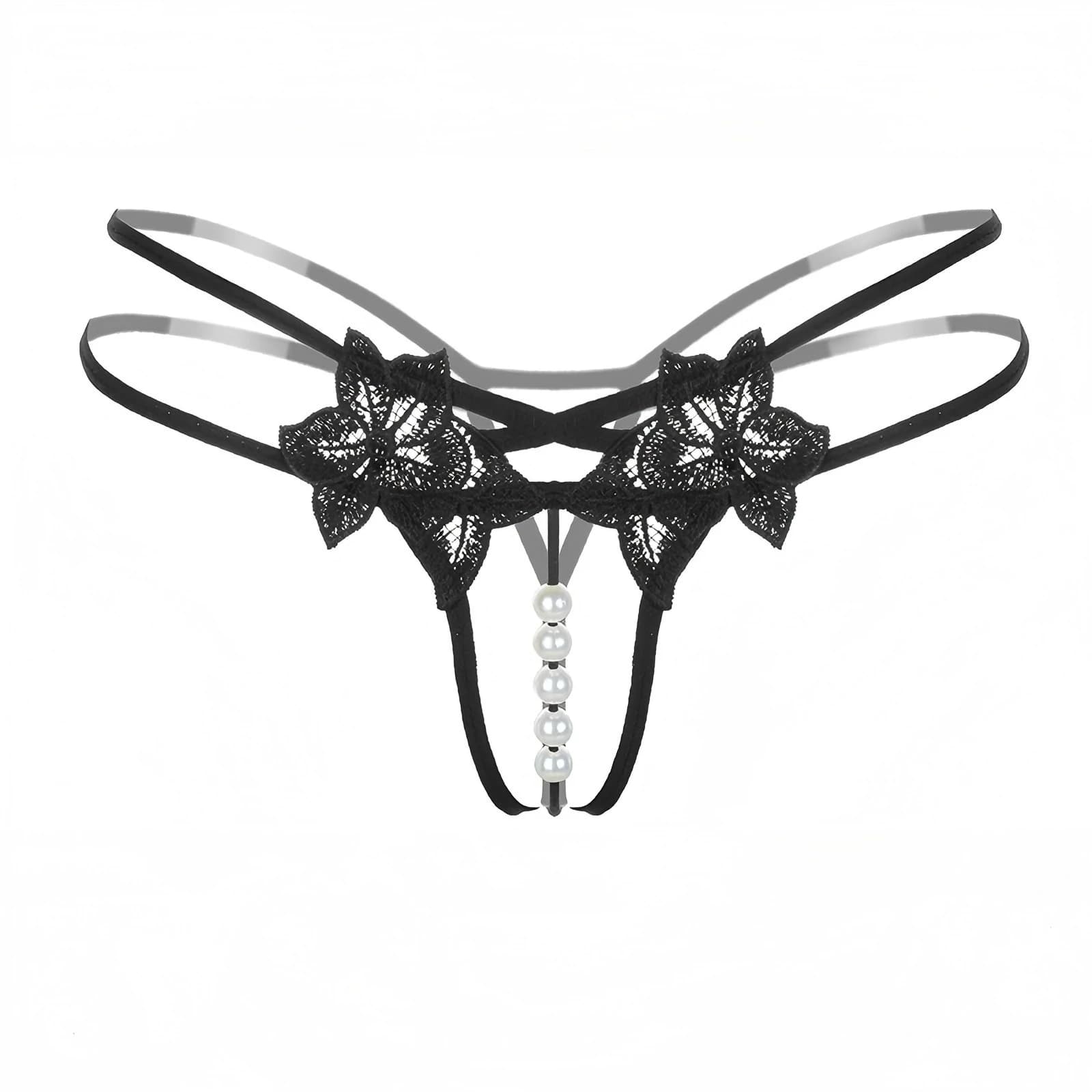 Lingerie with beads; assistant thong; single row massage lingerie; sexy lingerie with opening on the horse; new lingerie.