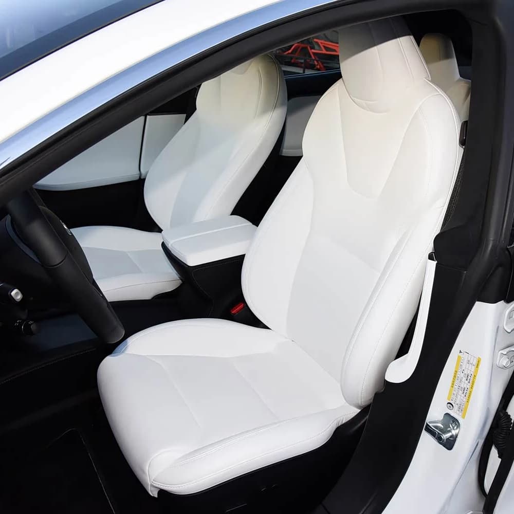 For Tesla Model S 2021 2022 2023 2024 2025 Custom Leather Nappa Vegana Set Complete Accessories for Interior