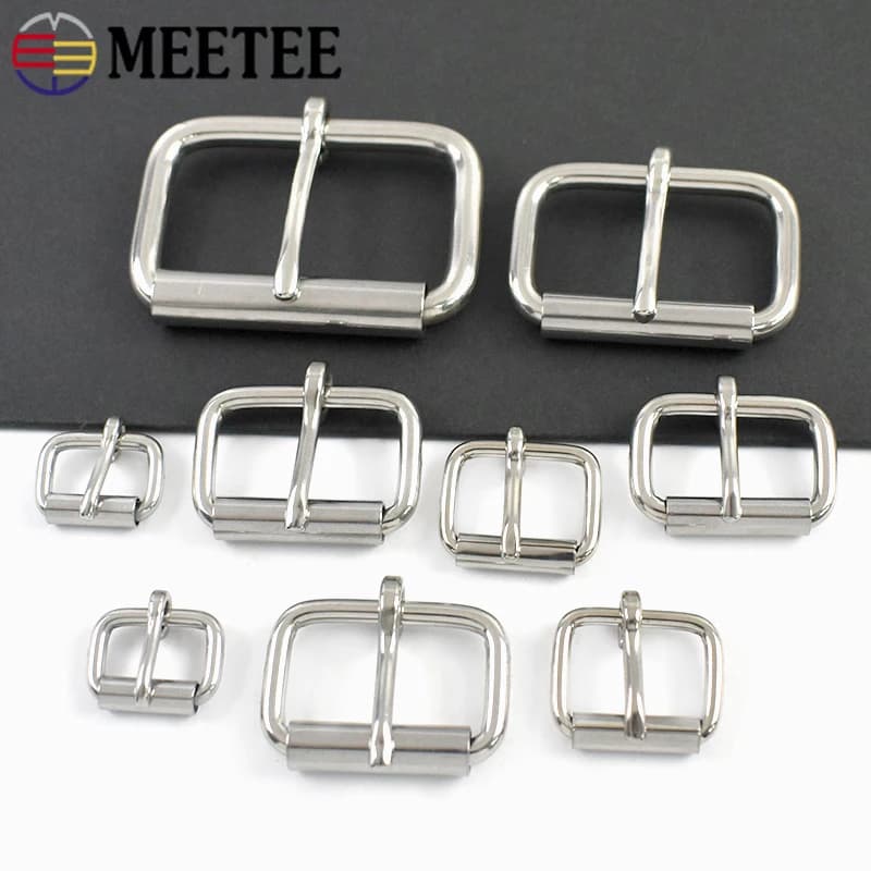 1-5 Pezzi Fibbie a Rullo in Acciaio Inossidabile per Cinture, Borse, Cinghie, Nastri, Fibbie Metalliche per Cinture, Moschettoni per Guinzagli in Pelle, Accessori Fai da Te