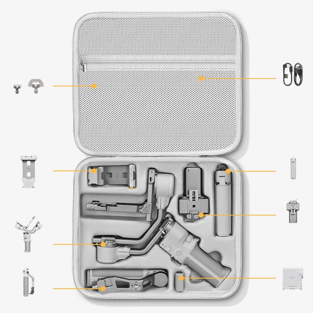 Custodia Protettiva Antiurto per DJI RS 4 Mini, Borsa da Viaggio Portatile