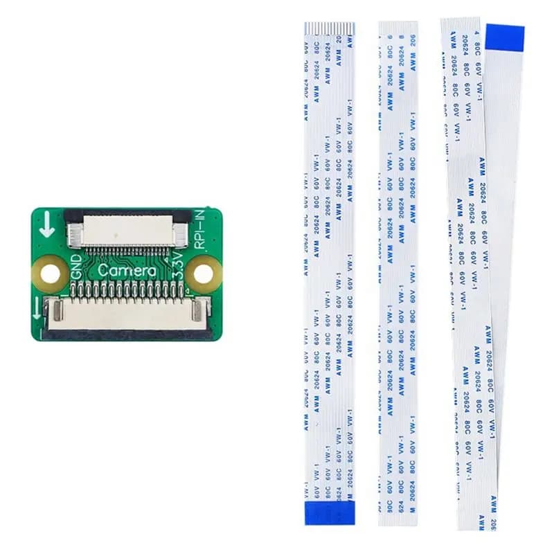 A46M Adapter from 15 Pins to 22 Pins for Camera Cable Raspberry Pi 5 CSI