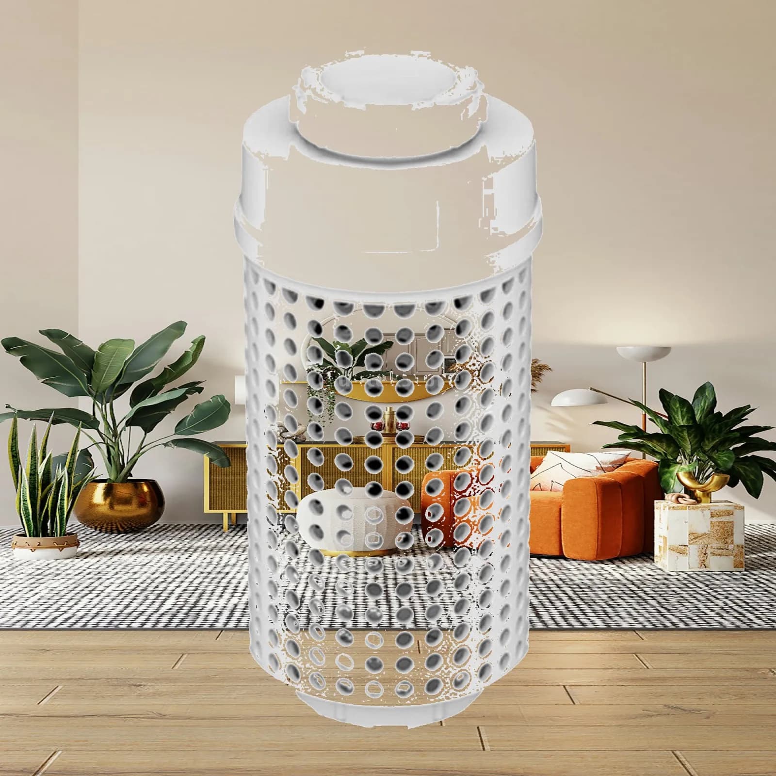 Composter da Esterno per Fattoria, Sistema Compatto e Semplice da Usare per il Compostaggio dei Rifiuti Alimentari