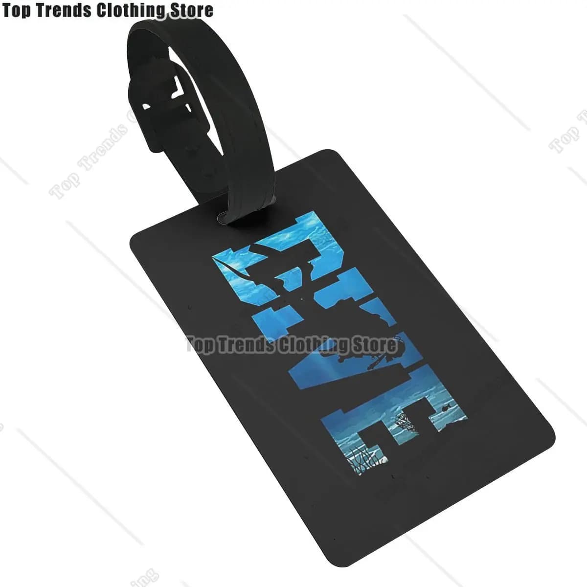 Scuba Diving DIVE Scuba Diver Regalo Etichette per bagagli Accessori per valigie Bagagli da viaggio Etichetta d'imbarco Porta etichette portatile Nome ID