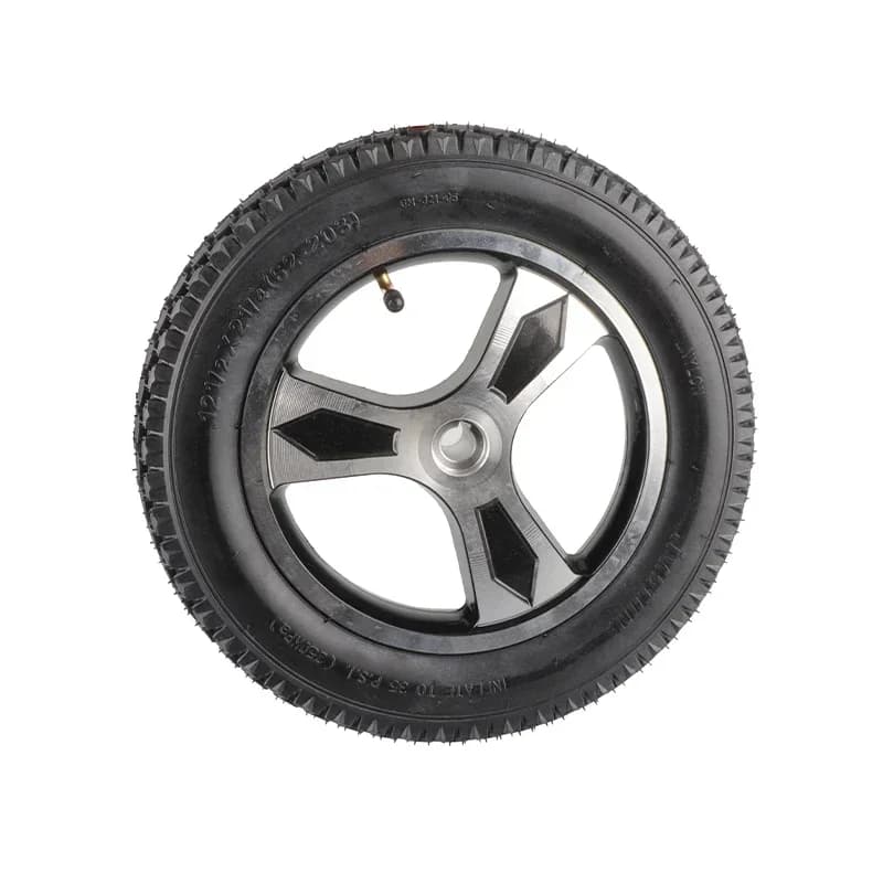 12 pollici 12 1/2 X 2 1/4 ruota pneumatico camera d'aria cerchio mozzo in alluminio set di montaggio per scooter elettrici e e-bike 49cc parte del motociclo