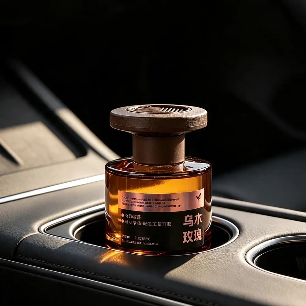 Air Freshener Chinese Style Mountain View Car Diffuser Perfume Luxury Scent Car Interior Decor Home Dual Use