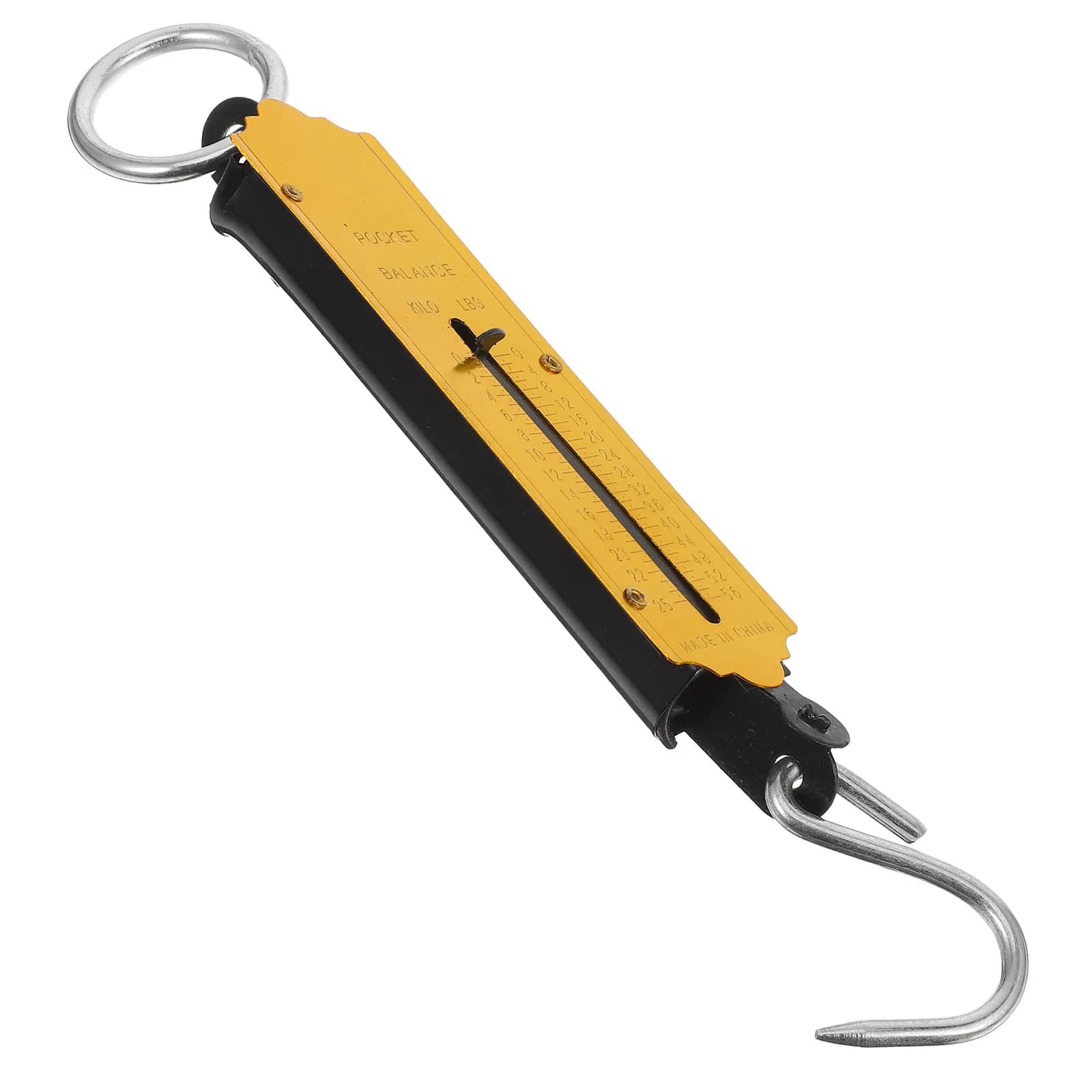 Bilancia a Molla Portatile Compatta Mini per Casa, Viaggi, Shopping, Verdura, Pesce, Bagagli, con Gancio, Bilancia Tascabile