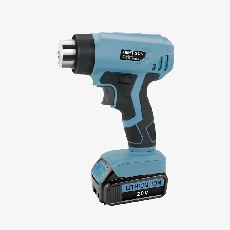 Pistola Termica Elettrica Portatile Ricaricabile Senza Fili per Batterie Makita/Dewalt/Milwaukee/Bosch/Black&Decker 18V/20V