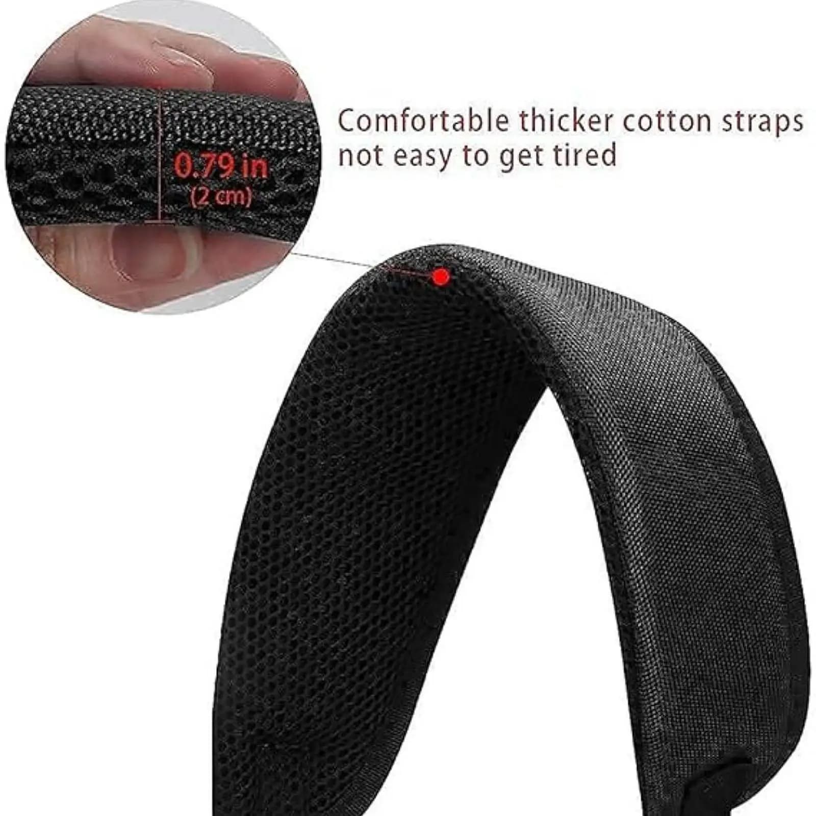 Lightweight Adjustable Nylon Webbing Golf Bags Strap Double Shoulder Golf Accessory for Stand Bag Organizer