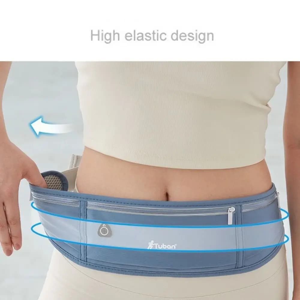 Lightweight and Waterproof Running Casual Waist, Gymnastic Sport Waist Bag, Men's Cell Phone Bag