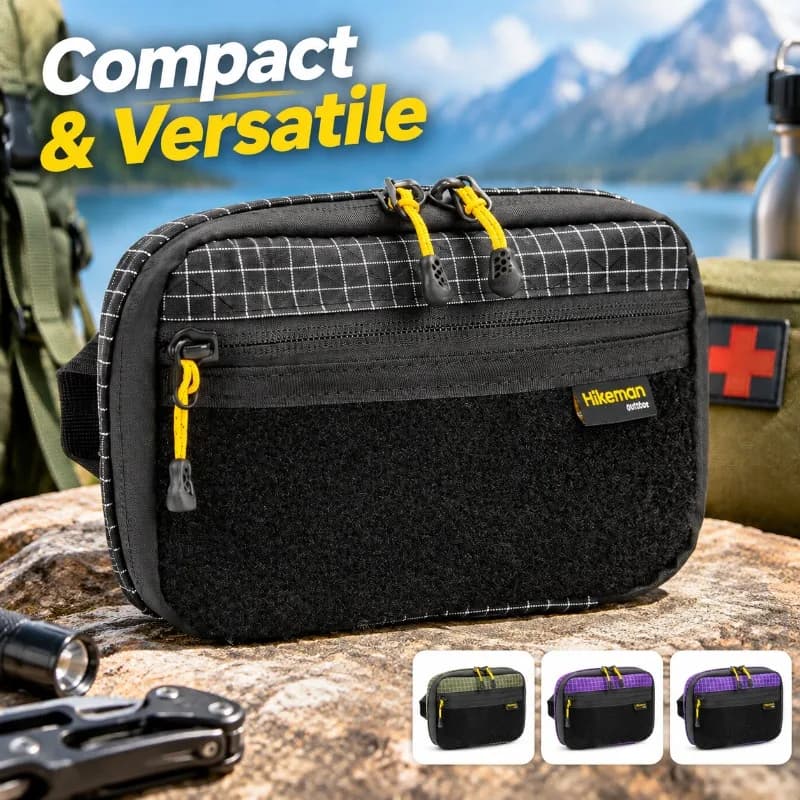 Outdoor Tactical EDC Storage Pouch Tool Organizer First-aid Kit Commuting Handy Carry Sack Daily Trip Emergency Supply Pocket