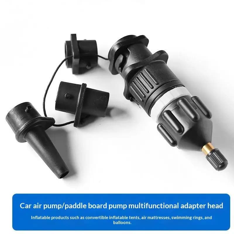 Multifunction Air Valve Adaptor Kit: SUP Board Inflatable Pump Adapter Paddle Boat Kayak Connector Combo