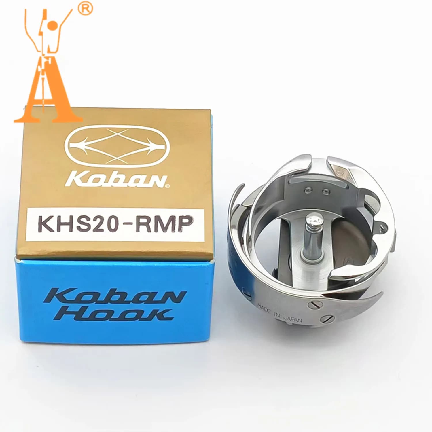 HS20-RMP Original Japan Koban Rotary Hook Jumbo 2.0 Times With Trimmer For Computer Industrial Sewing Machine