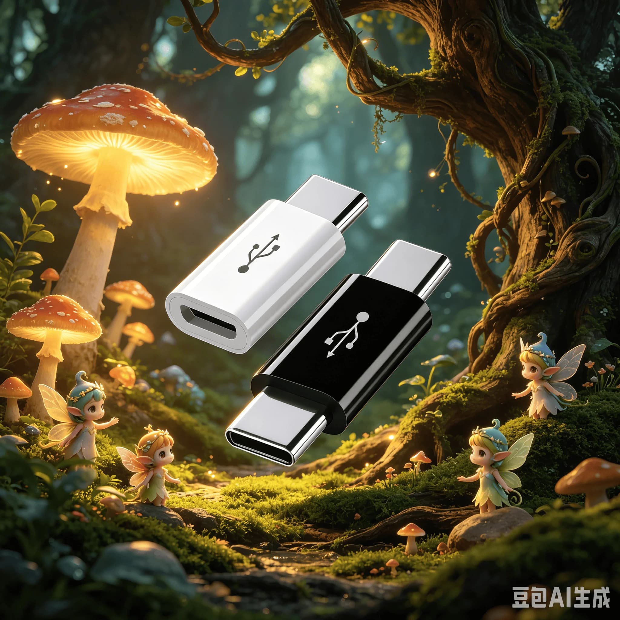 Micro USB to USB C OTG Adapter Female to Male Type C Converter for Gaming Keyboard Mouse Micro B Cable Phone Accessory