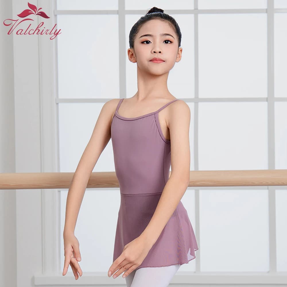 Girls' Ballet Dance Dress Summer Practice Costume Children's Skirt Clothing Ballerina Leotard for Dancers