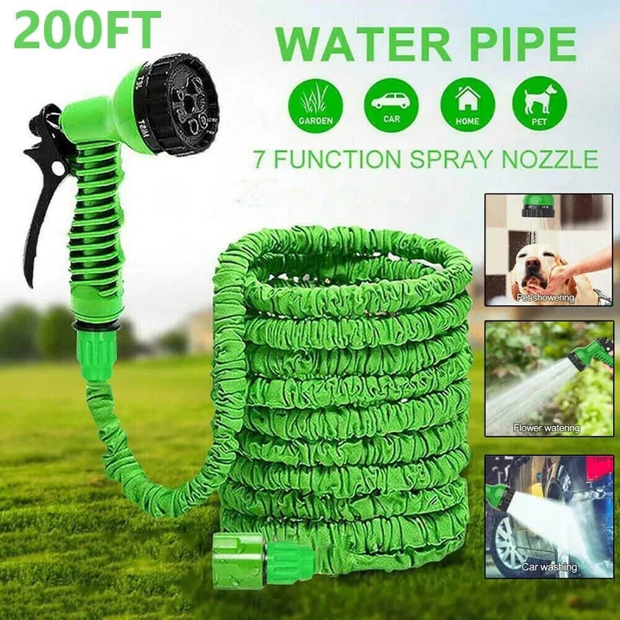 2024 Magic Pipe, High Pressure Car Wash, 7 Water Spraying Functions, Water Gun, Home Garden Irrigation Pipe