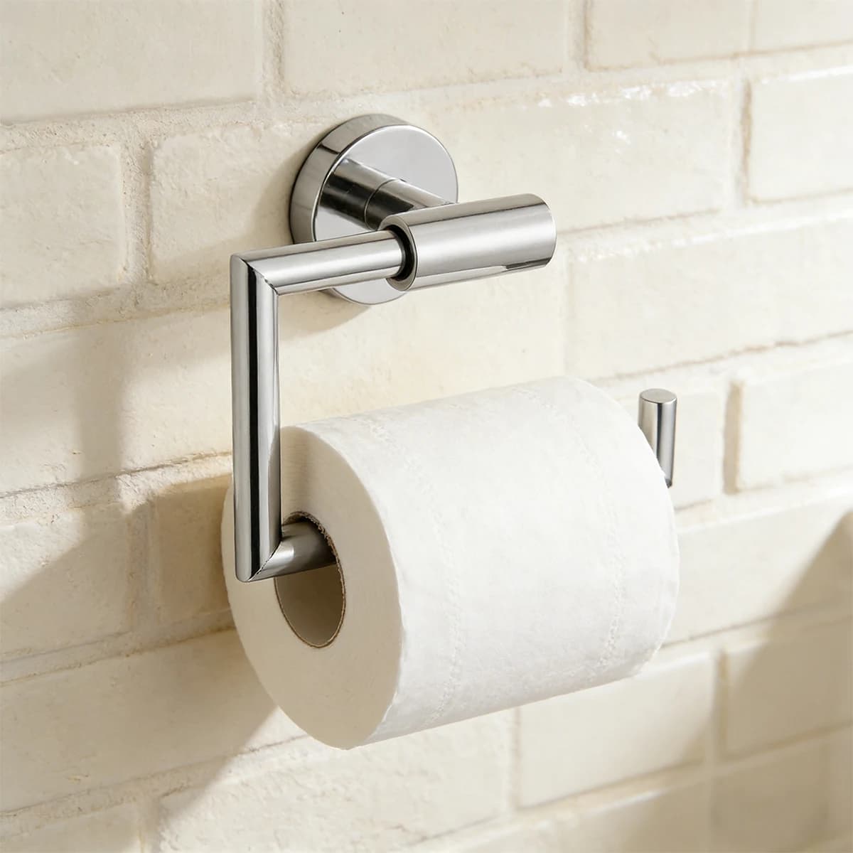 Drilling and installation - 304 stainless steel toilet paper holder for bathroom, toilet paper holder for bathroom, toilet paper