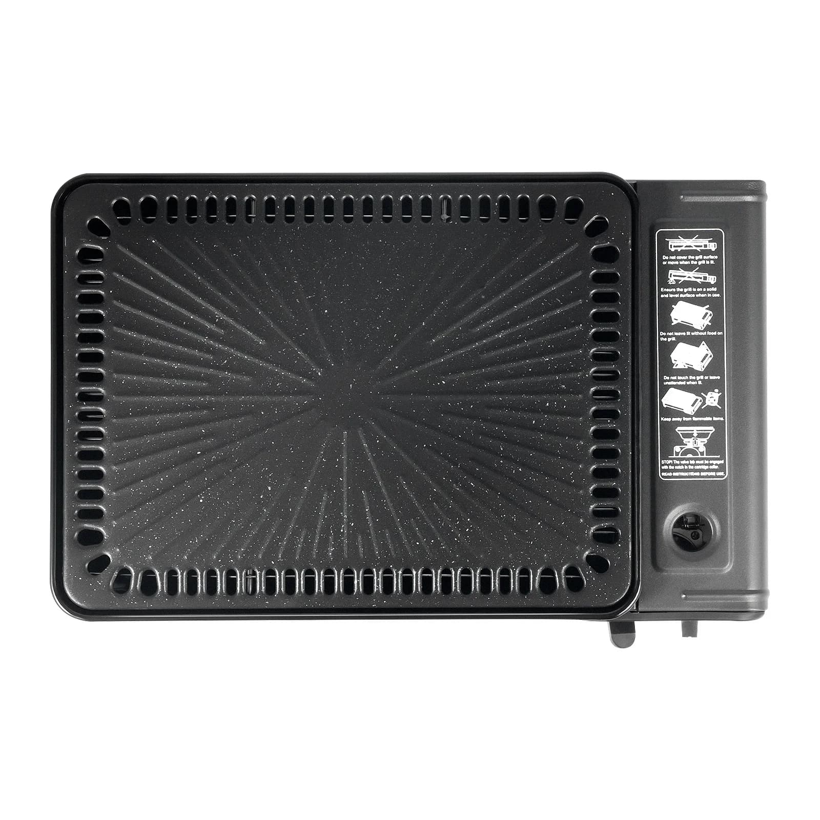 Portable gas grid Double fuel stove for butane and GPL Camping grill Gas stove Outdoor kitchen for camping barbecue and patio