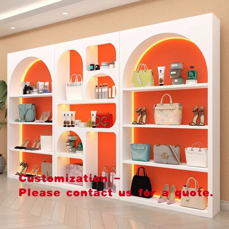 Personalized Rubber Display, Cosmetic Glass, Versatile Stand for Shoes, Bags and Beauty Products