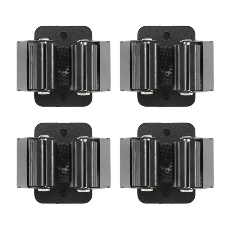 【OFFERTA LAMPO】Supporto magnetico per scopa da 4 pezzi, supporto magnetico mobile per scopa, supporto antiscivolo da parete per attrezzi di pulizia