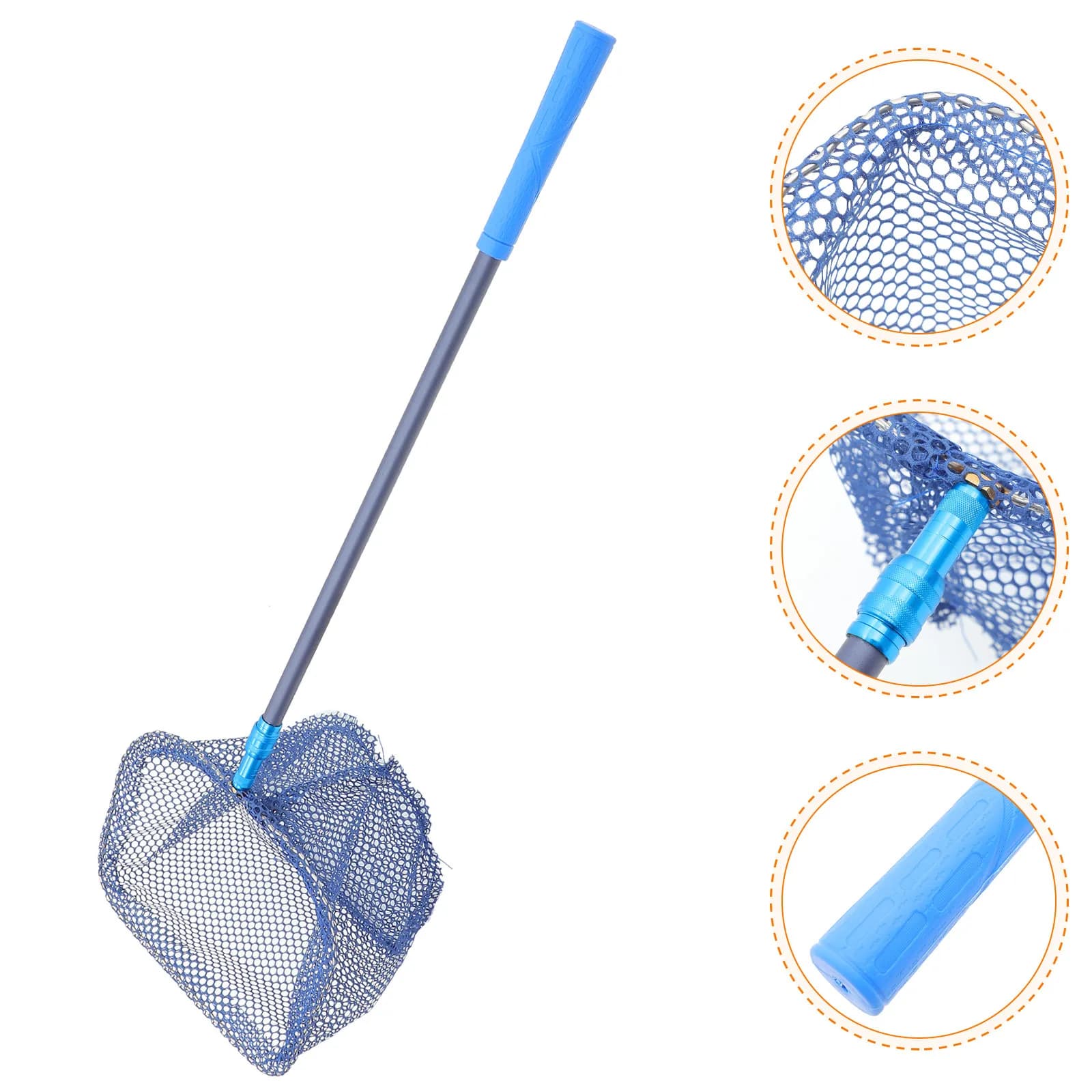 Table Tennis Ball Picker Telescopic Long Handle Large Capacity Portable Ping Pong Balls Retriever Outdoor Golf Ball Picker Upper