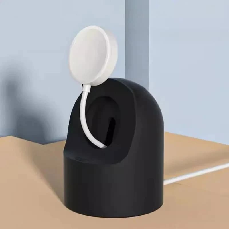 Charging support for Apple Watch Series Ultra/8/SE2/7/6/SE/4/3 49mm/45mm/44mm/42mm/41mm/40mm/38mm resistant silicone with night mode