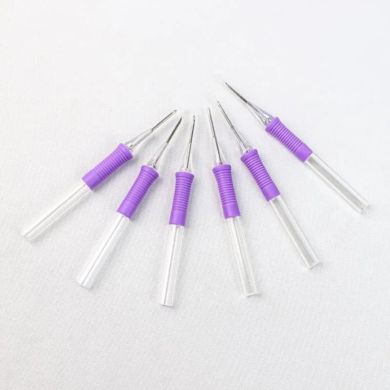 [YU] Attrezzi per Ricamo: Ago da Ricamo Durevole, Ago per Punch Needle, Infilatore, Penna per Ricamo, Accessori per Cucito