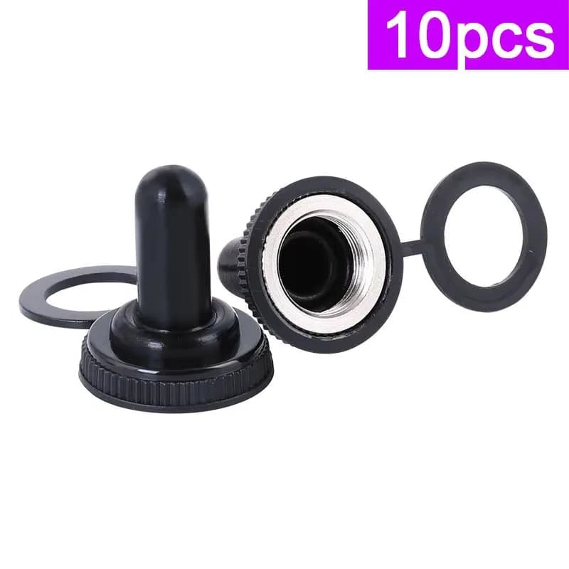 Interruttore a pulsante da 6MM/12MM cappuccio impermeabile e antipolvere pulsante MTS scuotendo la testa e l'interruttore a levetta del braccio cappuccio impermeabile