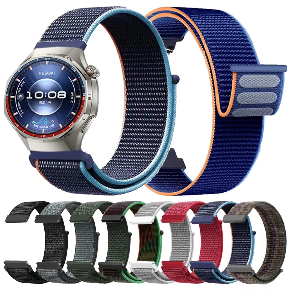 Cinturino in nylon per HUAWEI WATCH GT 6/5 Pro GT5 4 3pro 20mm 22mm cinturino per HUAWEI WATCH 5 46mm 4pro braccialetto sportivo definitivo