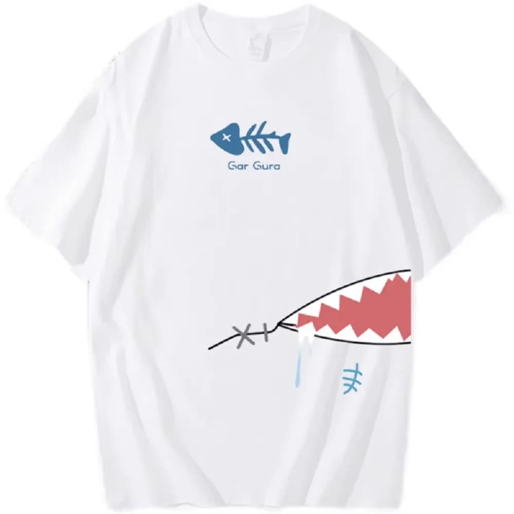 Forxe T-shirt in cotone unisex Anime Gawr Gura