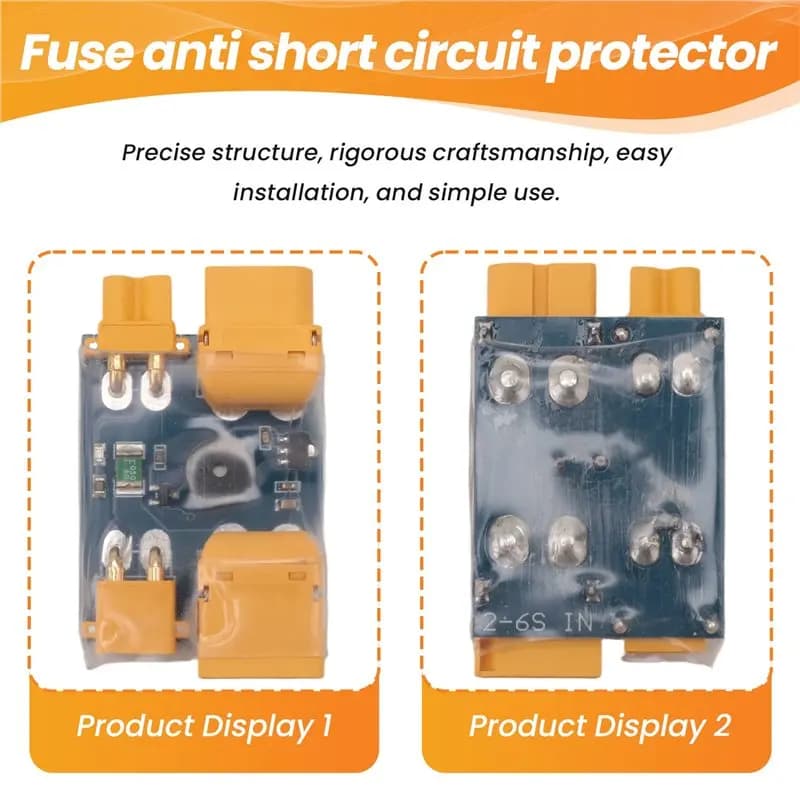 # Best Choice XT30 / XT60 Smart Smoke Stopper Short-Circuit Protection Plug For FPV Drone Part