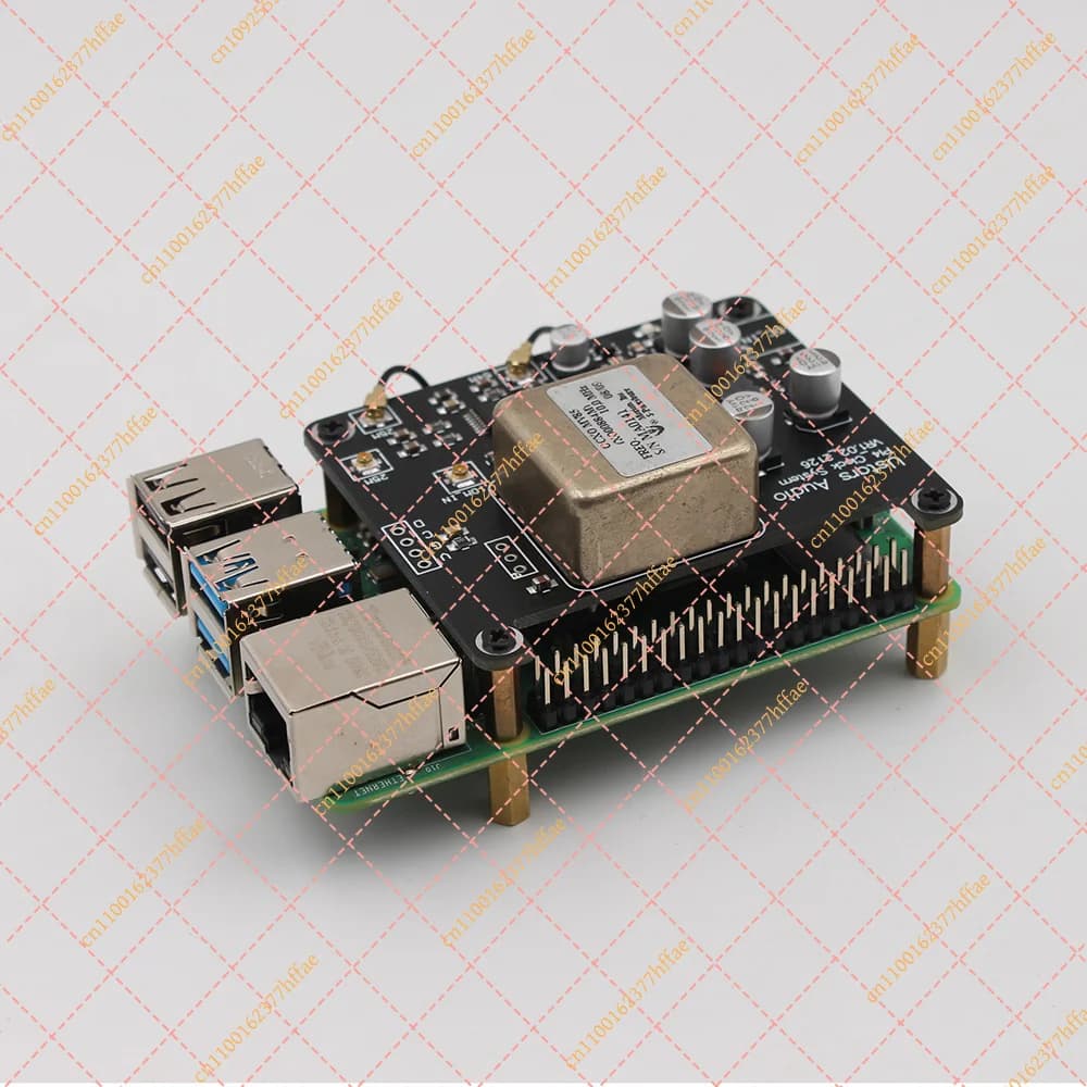 JY Nvarcher HiFi Audio Clock Board OCXO Constant Temperature Crystal Oscillator Upgrade For Raspberry Pi 4B